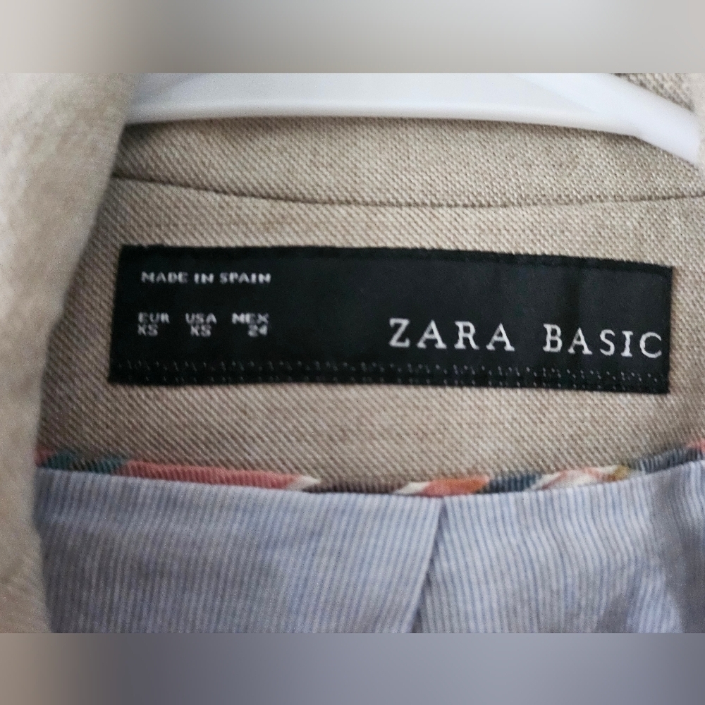 Zara Basic Women's Business Casual Made in Spain Jacket size Smallara - Picture 4 of 12